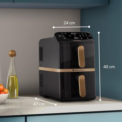 16. PHILIPS NA462/80 Heißluftfritteuse