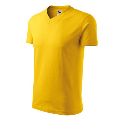 Malfini V-Ausschnitt T-Shirt M MLI-10204 gelb