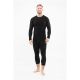6. VIKING Gary 3/4 Set Bamboo Herren Unterwäsche Größe L schwarz