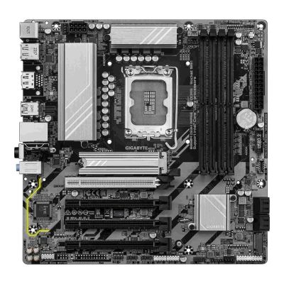 5. GIGABYTE B860M DS3H WIFI6E Mainboard Intel B860 LGA 1851 (Sockel V1) Micro-ATX