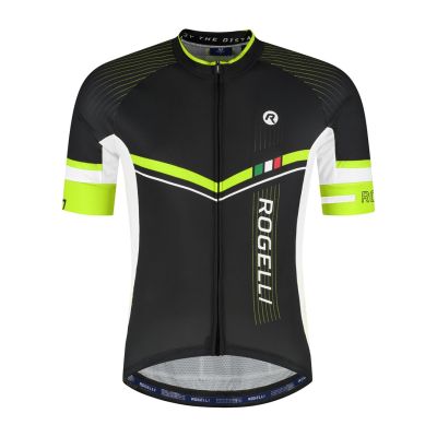 Rogelli Trikot Gara Mostro II schwarz-gelb S