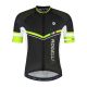 Rogelli Trikot Gara Mostro II schwarz-gelb S