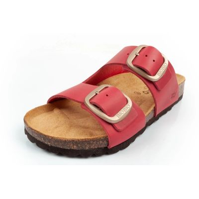 14. Bio Bio Damen-Slipper, profilierte Flip-Flops, Naturleder