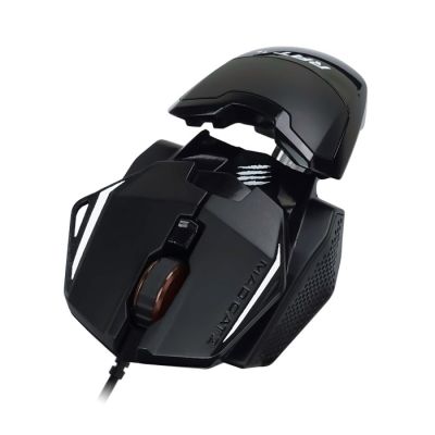 4. Mad Catz THE AUTHENTIC RAT 1+ Gaming-Maus (MR01MCINBL000-0)