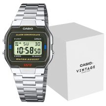 CASIO A163WA-1QES Unisex-Uhr + Box