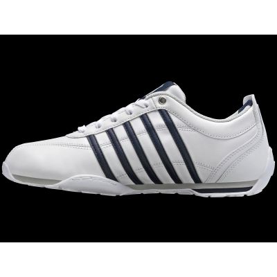 12. K-Swiss Arvee 1.5 Herren Sportschuhe Leder Knöchel Sneakers klassisch weiß (02453-900-M)