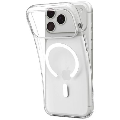 14. Spigen Liquid Crystal MagSafe Hülle für iPhone 18 Pro Max / 17 Pro Max – Transparent und Weiß