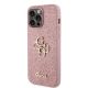 2. Guess GUHCP15LHG4SGP iPhone 15 Pro 6,1" rosa/rosa Hardcase Glitter Script Big 4G