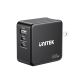 3. UNITEK GAN Ladegerät, PD 65W 2x USB-C, USB-A