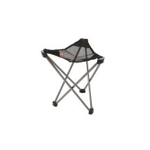 Robens 490010 Campingstuhl, 3-Bein-Campinghocker, Schwarz, Grau