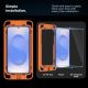 3. Tech-Protect Quick Set+ Panzerglas für Samsung Galaxy S25 - Transparent