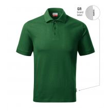 Resist Heavy Poloshirt für Herren (Flaschengrün 06 (Markenlabel))