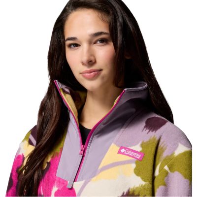 3. Columbia Sequoia Grove Printed Half-Zip-Fleece 2136204538 Mehrfarbig L