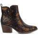 2. Schwarze Damen-Cowboystiefel aus Schlangenleder, Modell M.Daszyński SA261-1