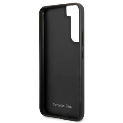 7. Mercedes Leder Urban Line Hülle für Samsung Galaxy S22+ - Schwarz
