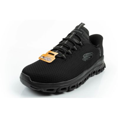3. Skechers Herren-Sneaker Glide-Step, bequem, leicht, zum Hineinschlüpfen, schwarz