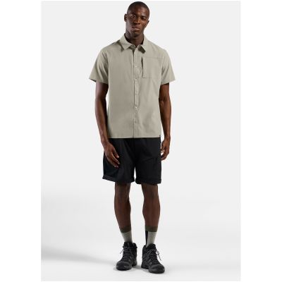 6. Herren-Kurzarmhemd ODLO Shirt s/s ESSENTIAL, grau
