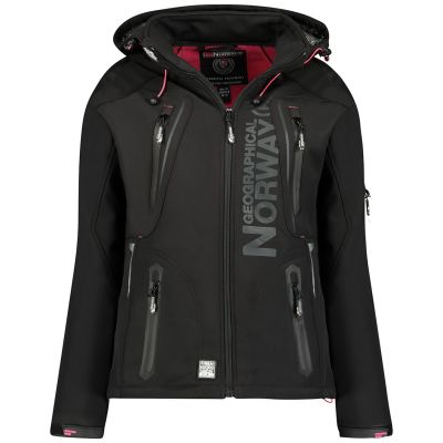 Damen-Softshelljacke Geographical Norway TISLANDE LADY BLACK 007 (WU4016F/GN-BLACK)