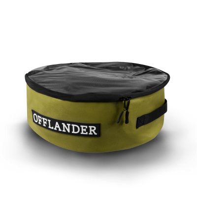 OFFLANDER RUNDER, GESCHLOSSENER KOFFER MIT TRANSPARENTEM DECKEL, PVC, 24 L
