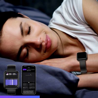 9. Choetech WT001 Smartwatch mit IP67-Anrufannahmefunktion – Schwarz