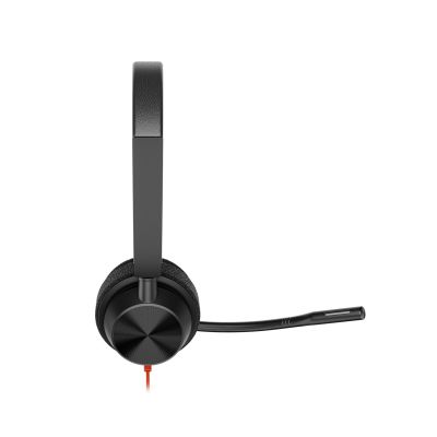 253. Poly Blackwire 3325 Stereo-Headset mit MS Teams-Zertifizierung, USB-C-Stecker, 3,5-mm-Klinkenstecker und USB-C/A-Adapter (8x222AA)