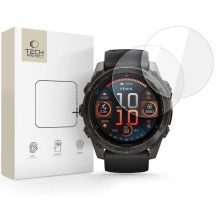 Tech-Protect Glass Fit+ 2er-Pack Panzerglas für Garmin Fenix ​​8 51mm - Klar