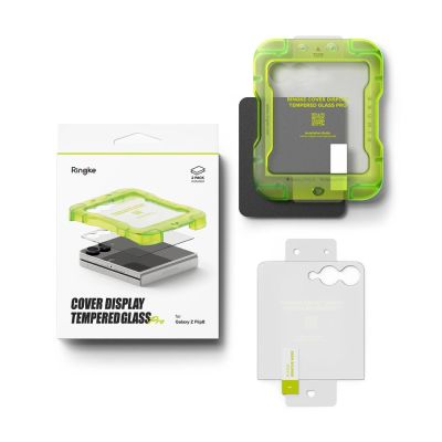 7. Ringke Cover Display Pro 2er-Pack Schutzglas für Samsung Galaxy Z Flip 8