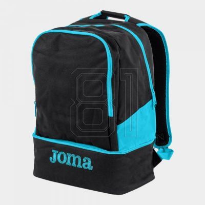 RUCKSACK ESTADIO III SCHWARZ-NEU-TÜRKIS