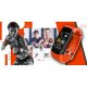 5. Smartwatch GIEWONT Schwarz Orange 2 Armbänder GW200-9