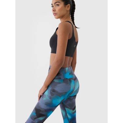 5. Damen-Trainingsleggings mit hoher Taille 4F 4FRSS25TFTIF408-90A