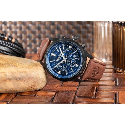 6. TIMBERLAND Klassische Herrenuhr TDWGF0041204 + Box