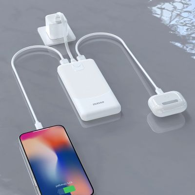 2. Dudao K10Pro Powerbank 2,4 A 20000 mAh 2 x USB-A - Weiß