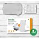 5. Shiatsu-Massagekissen für den Medisana MC 600 Stuhl