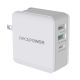 5. RealPower DeskCharge-65 Reise-Universal-Netzteil, grau, intern