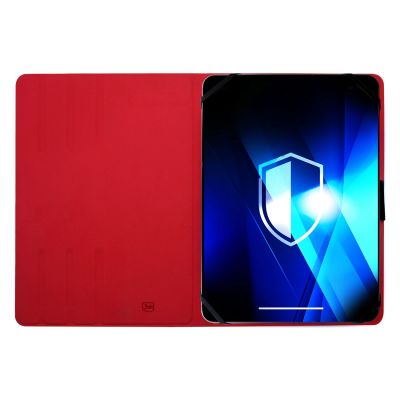 4. Universelle Tablet-Hülle 3mk Universal Tablet Case 9-11" - rot