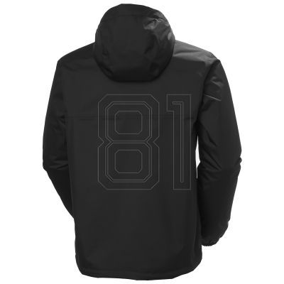 16. Helly Hansen Vancouver wasserdichte Jacke mit Fleecefutter M 54269 990