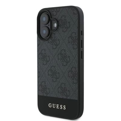 2. Guess 4G Bottom Stripe Case für iPhone 16 Plus 6,7" - Grau