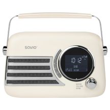 SAVIO Tragbares Radio DAB+ RS-04