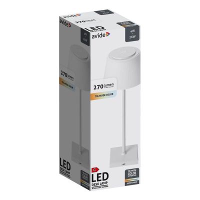 2. Avide ABLDL-USB-W-4W LED-Tischleuchte G Weiß