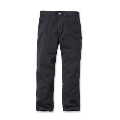 Carhartt Latzhose aus gewaschenem Twill, Schwarz
