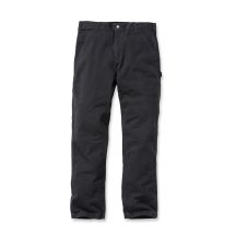 Carhartt Latzhose aus gewaschenem Twill, Schwarz