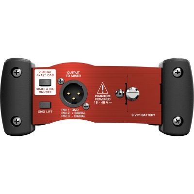 2. Behringer GI100 1-Kanal aktive DI-Box