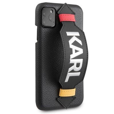 5. Karl Lagerfeld Strap Case für iPhone 11 Pro 5,8" - Schwarz