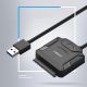 2. Ugreen 2,5'' / 3,5'' Festplattenadapterkabel (USB-A 3.0 - SATA) schwarz (CR108)