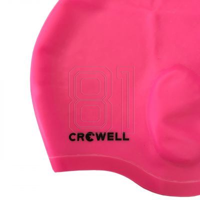 6. Swimming cap Crowell Ucho Bora pink col.5