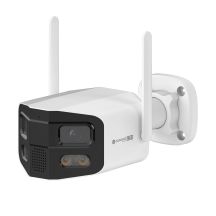 Kruger&Matz Connect C130 Tuya Smart Life Outdoor-WLAN-Kamera, Panorama 4 MP