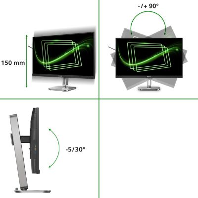 36. Philips Monitor (27,0") 27B2G5200 HDMI+DP+USB IPS