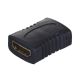 Lanberg AD-0018-BK Adapter (HDMI F - HDMI F; schwarz)