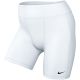 2. Damen-Shorts Nike Pro Leak Protections, weiß, FN2374 100