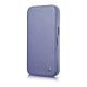 6. iCarer CE Premium Leather Folio Case iPhone 14 Plus Magnetic Flip Leather Folio Case MagSafe Light Purple (WMI14220715-LP)